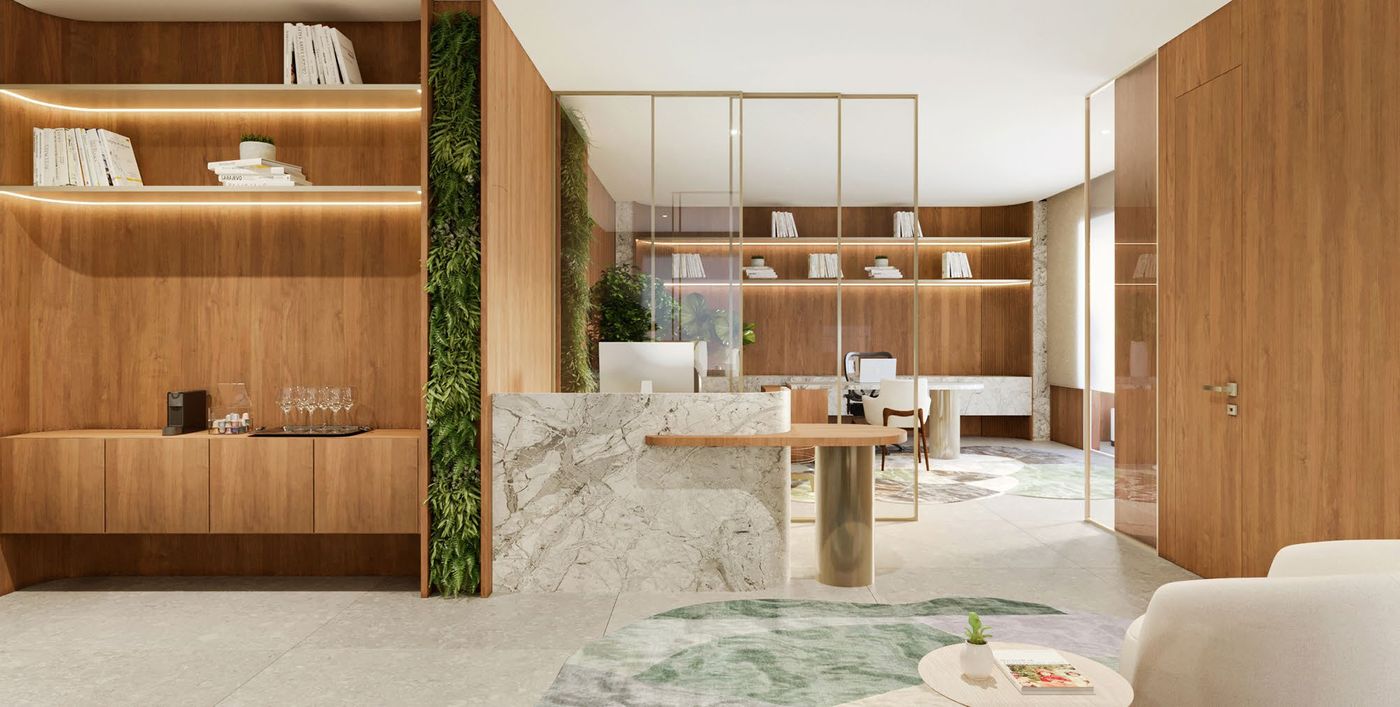 Salas comerciais no Chronos Tower — 38,69 a 145,54 m² — foto 5